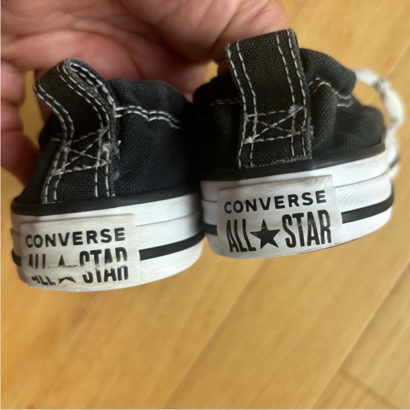 Converse Kids Classic All⭐️Star Slip On Black & White - Picture 3 of 6